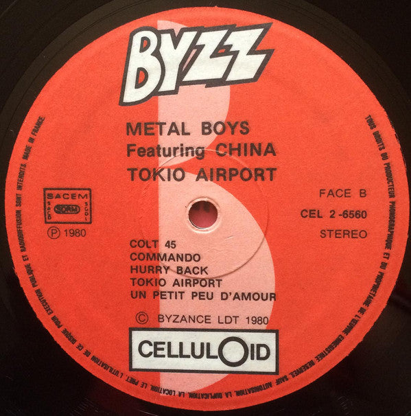 Metal Boys Featuring China (3) : Tokio Airport (LP, Album)