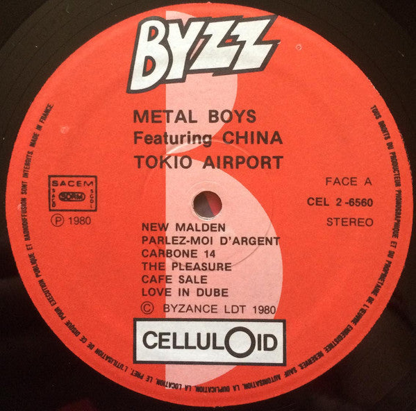 Metal Boys Featuring China (3) : Tokio Airport (LP, Album)