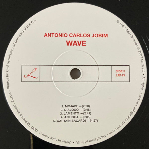 Antonio Carlos Jobim : Wave (LP + CD + Album, RE)
