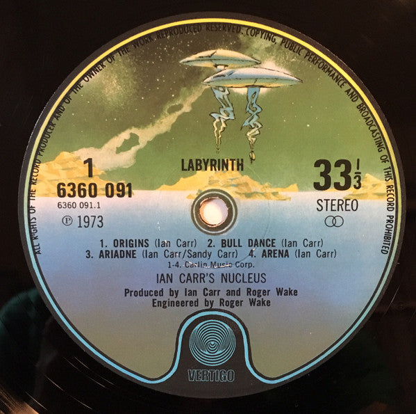 Ian Carr With Nucleus (3) : Labyrinth (LP, Album, Spa)