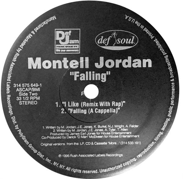 Montell Jordan : Falling (12")