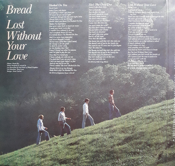 Bread : Lost Without Your Love (LP, Album, Gat)