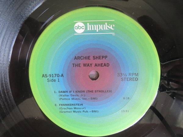 Archie Shepp : The Way Ahead (LP, Album, RE)