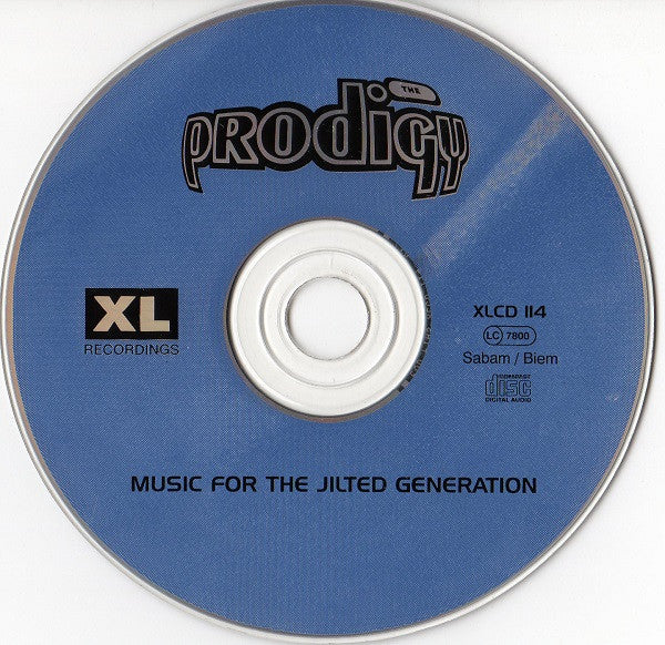 The Prodigy - Music For The Jilted Generation (CD, Album) - De Platen Aap – Vinylwinkel in Brielle & online webshop voor muziekliefhebbers