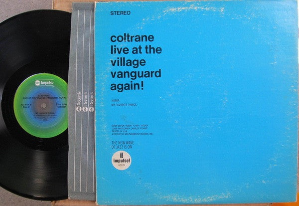 John Coltrane : Live At The Village Vanguard Again! (LP, Album, RE, Gat)