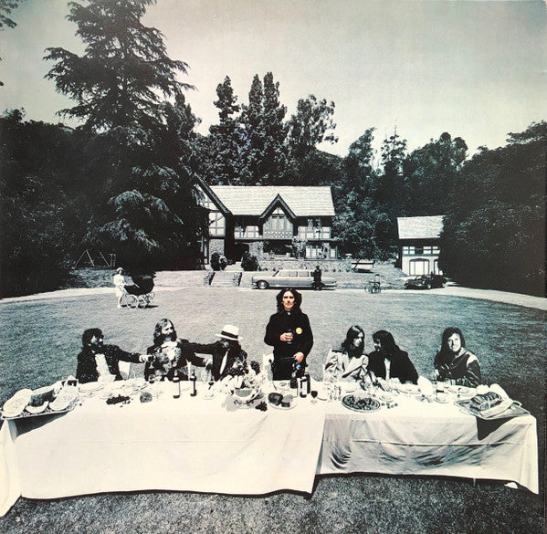 George Harrison - Living In The Material World (LP, Album, Gat) - De Platen Aap – Vinylwinkel in Brielle & online webshop voor muziekliefhebbers