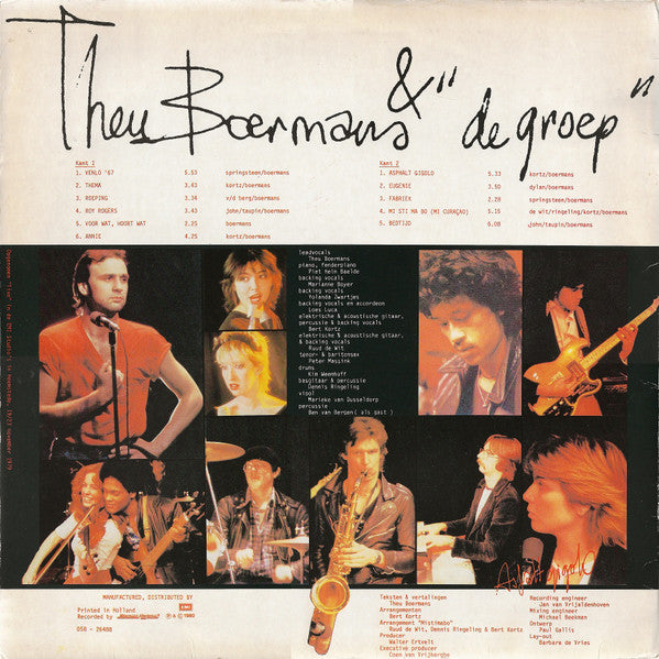 Theu Boermans & "De Groep" : Asfalt Gigolo (LP, Album)