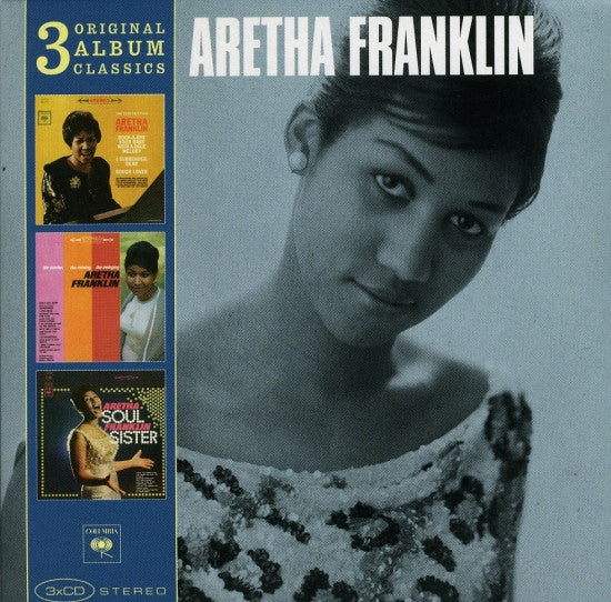 Aretha Franklin : 3 Original Album Classics (3xCD, Album, RE + Box, Comp)