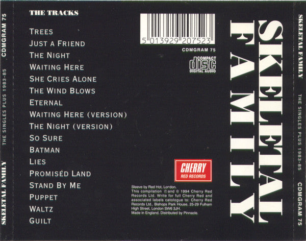 Skeletal Family - The Singles Plus 1983 - 85 (CD, Comp) - De Platen Aap – Vinylwinkel in Brielle & online webshop voor muziekliefhebbers