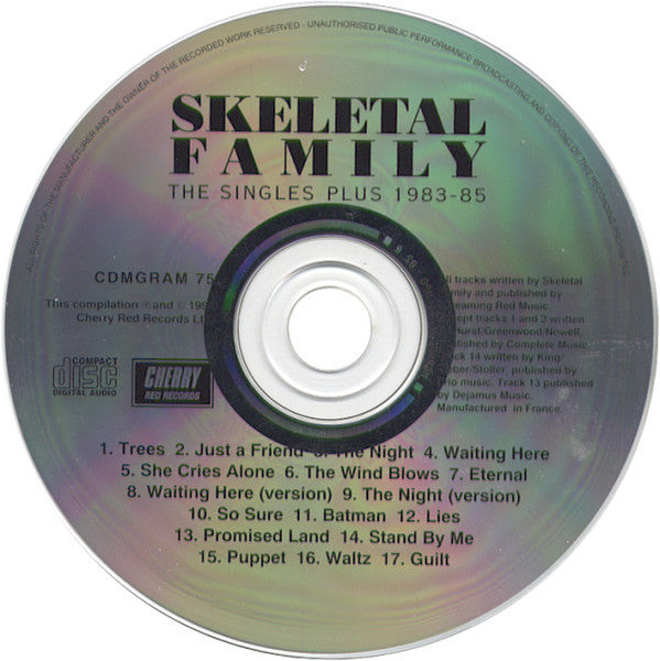 Skeletal Family - The Singles Plus 1983 - 85 (CD, Comp) - De Platen Aap – Vinylwinkel in Brielle & online webshop voor muziekliefhebbers