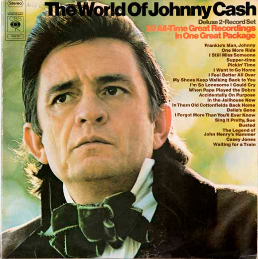 Johnny Cash : The World Of Johnny Cash (2xLP, Comp)