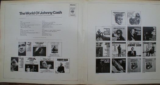 Johnny Cash : The World Of Johnny Cash (2xLP, Comp)