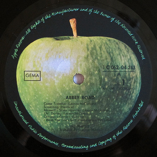 The Beatles : Abbey Road (LP, Album, 3rd)
