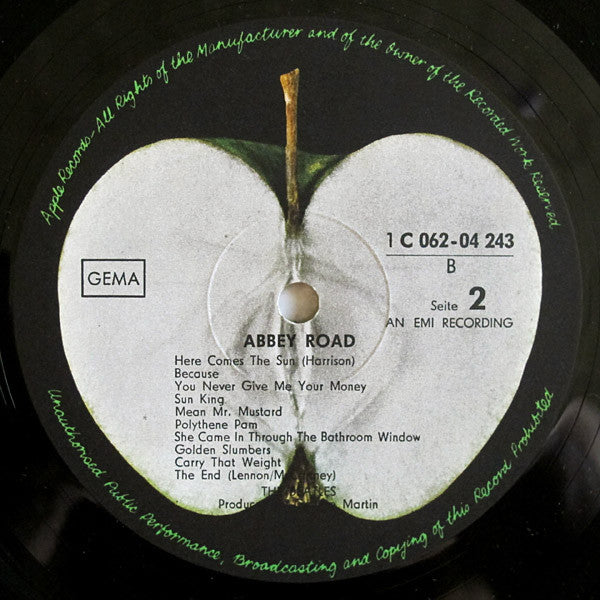The Beatles : Abbey Road (LP, Album, 3rd)