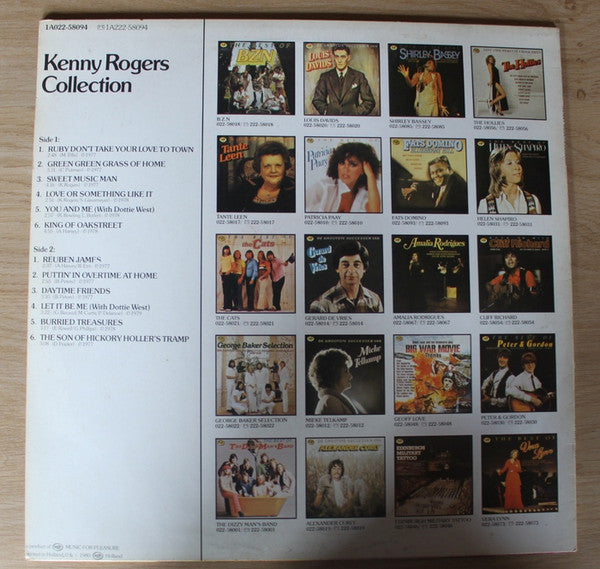 Kenny Rogers : Collection (LP,Compilation,Stereo)