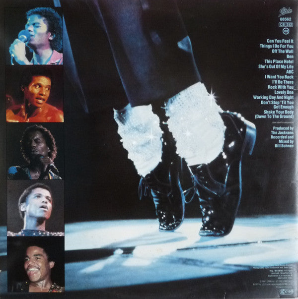 The Jacksons : Live (2xLP, Album, Gat)
