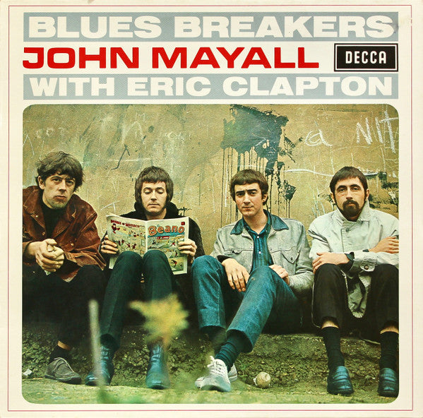 John Mayall With Eric Clapton : Blues Breakers (LP, Album, RE)