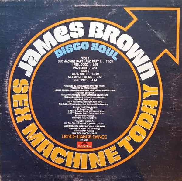James Brown : Sex Machine Today (LP,Album,Stereo)
