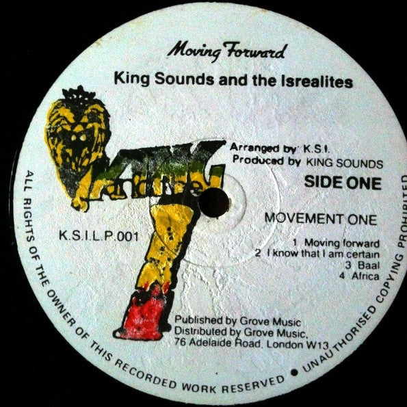 King Sounds And The Israelites : Moving Forward (LP, Album)