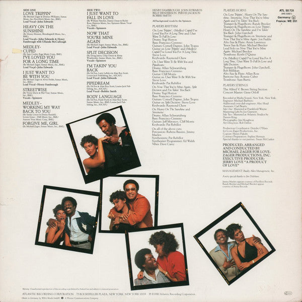 Spinners : Love Trippin' (LP, Album)