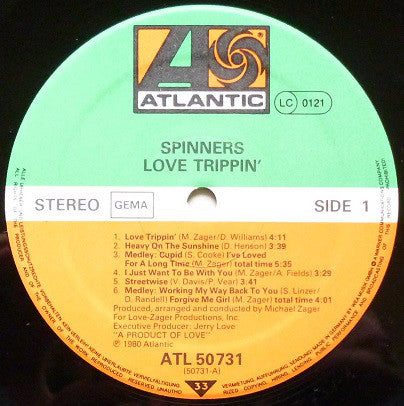 Spinners : Love Trippin' (LP, Album)