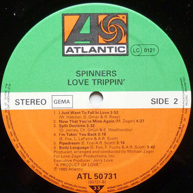 Spinners : Love Trippin' (LP, Album)