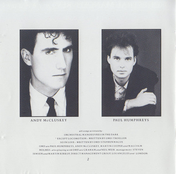 Orchestral Manoeuvres In The Dark : The Best Of OMD (CD, Comp, RE)