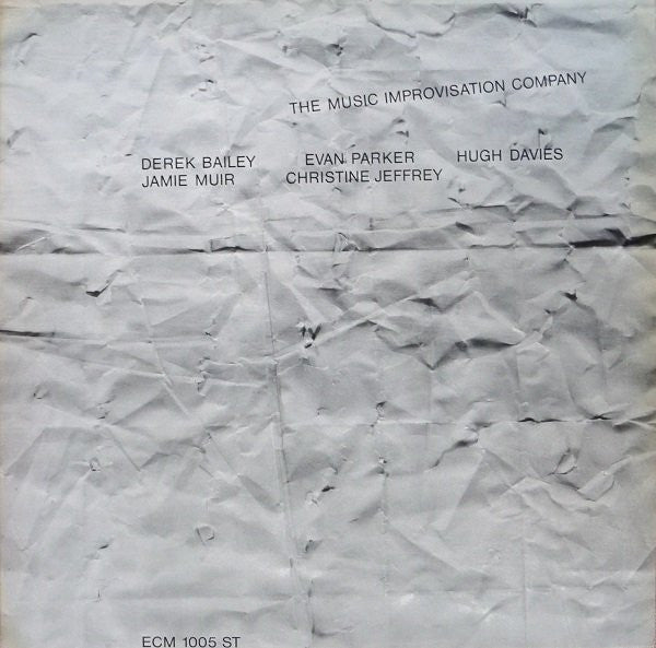 The Music Improvisation Company : The Music Improvisation Company (LP, Album, RP)