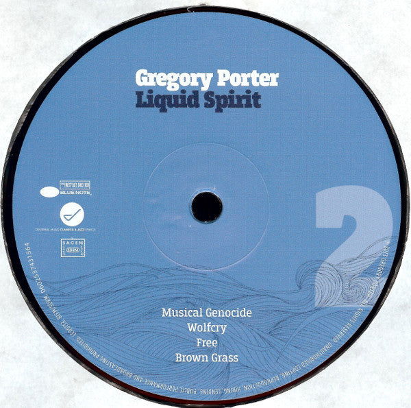 Gregory Porter : Liquid Spirit (2xLP, Album, Gat)
