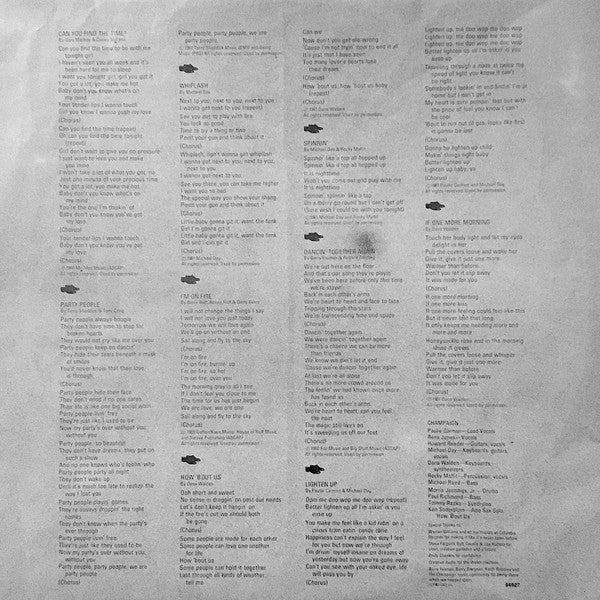 Champaign : How 'Bout Us (LP, Album)