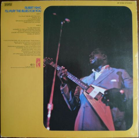 Albert King : I'll Play The Blues For You (LP, Album, RE)