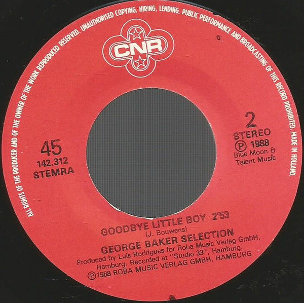 George Baker Selection : Que Viva Summer Holiday (7", Single)