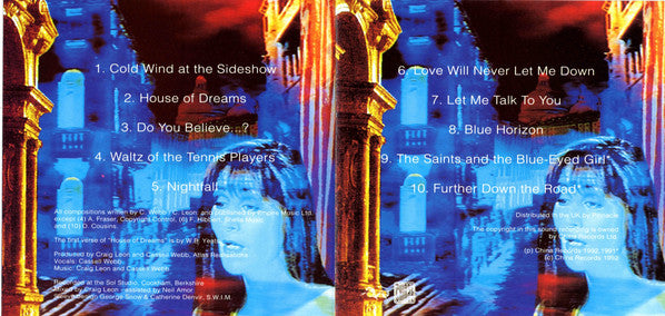 Cassell Webb : House Of Dreams (CD, Album)
