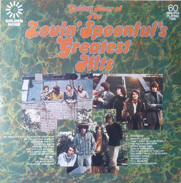 The Lovin' Spoonful : Golden Hour Of The Lovin' Spoonful's Greatest Hits (LP, Comp, Emb)