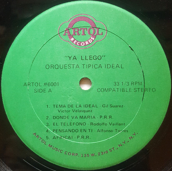 Orquesta Tipica Ideal : Ya Llego (LP, Album)