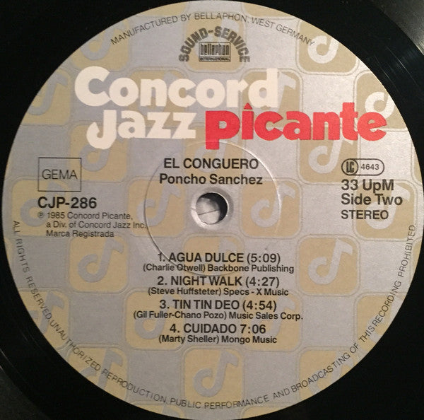 Poncho Sanchez : El Conguero (LP, Album)