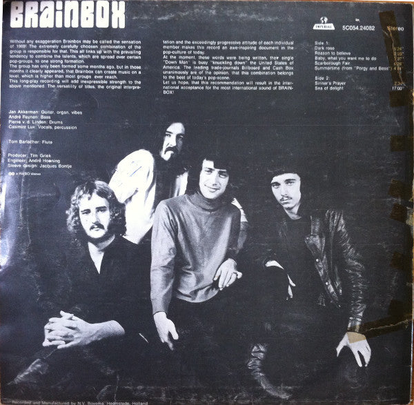 Brainbox (3) : Brainbox (LP, Album)
