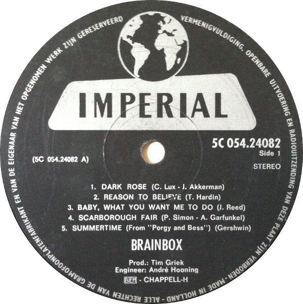 Brainbox (3) : Brainbox (LP, Album)