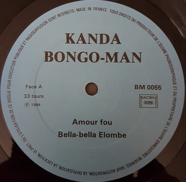 Kanda Bongo Man : Amour Fou - Ekipé (LP,Album)