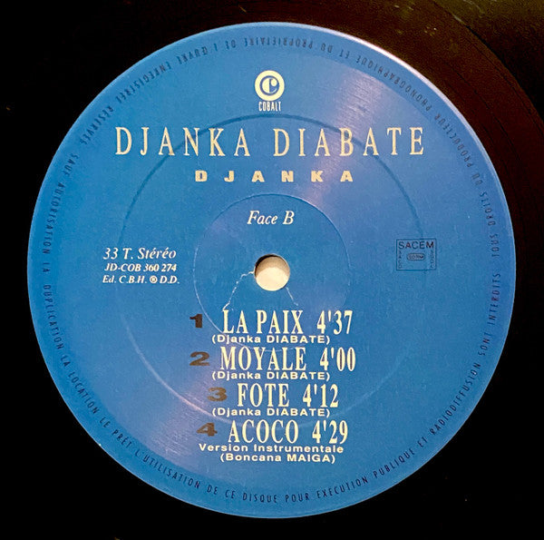 Djanka Diabate : Djanka  (LP)