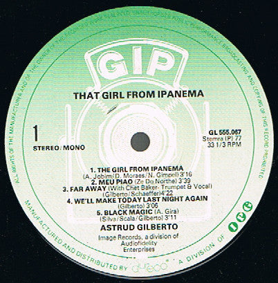 Astrud Gilberto - That Girl From Ipanema (LP, Album) - De Platen Aap – Vinylwinkel in Brielle & online webshop voor muziekliefhebbers