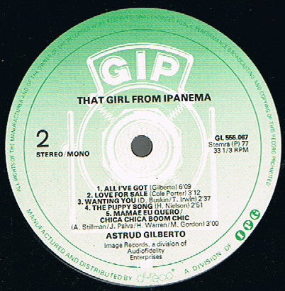 Astrud Gilberto - That Girl From Ipanema (LP, Album) - De Platen Aap – Vinylwinkel in Brielle & online webshop voor muziekliefhebbers