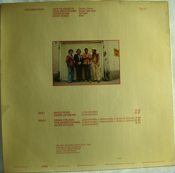 Jack DeJohnette : New Directions (LP, Album)