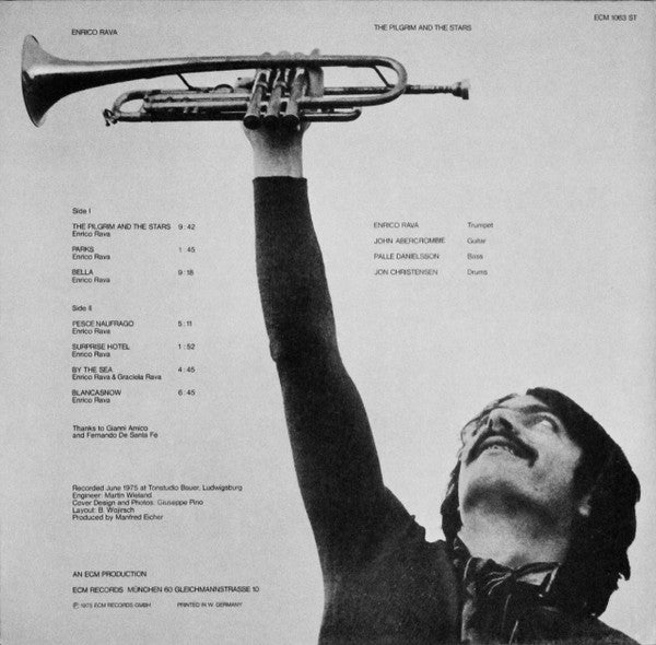 Enrico Rava : The Pilgrim And The Stars (LP, Album)