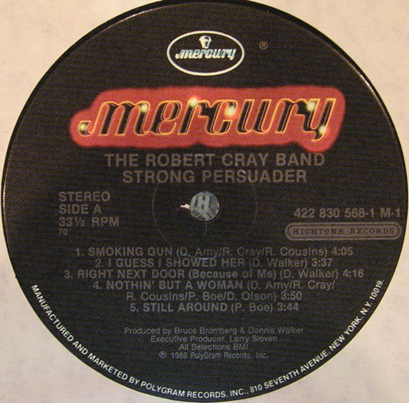 Robert Cray : Strong Persuader (LP,Album,Stereo)
