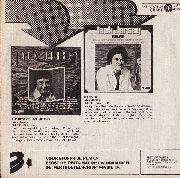 Jack Jersey : Forever  (7")