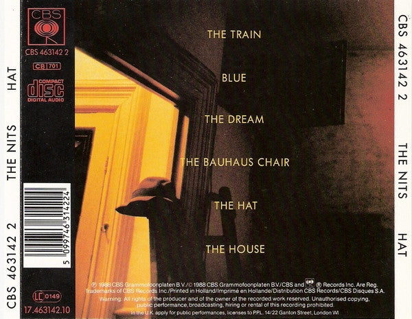 The Nits - Hat (CD, MiniAlbum) - De Platen Aap – Vinylwinkel in Brielle & online webshop voor muziekliefhebbers