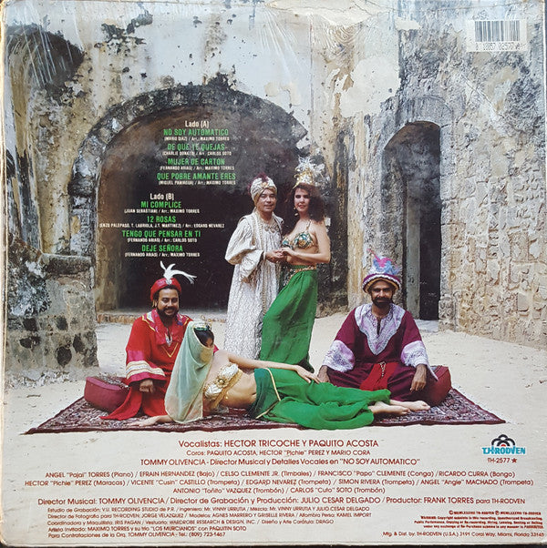 Tommy Olivencia Y Su Orquesta : El Jeque (LP, Album)