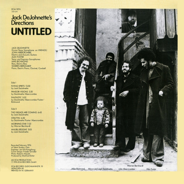 Jack DeJohnette's Directions : Untitled (LP, Album)