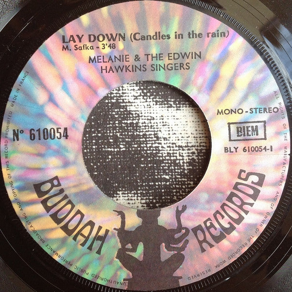 Melanie (2) Et Les Edwin Hawkins' Singers* : Lay Down (7", Single, Mono)
